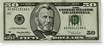 50 Dollar Note