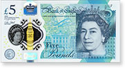 5 Pound Sterling Note